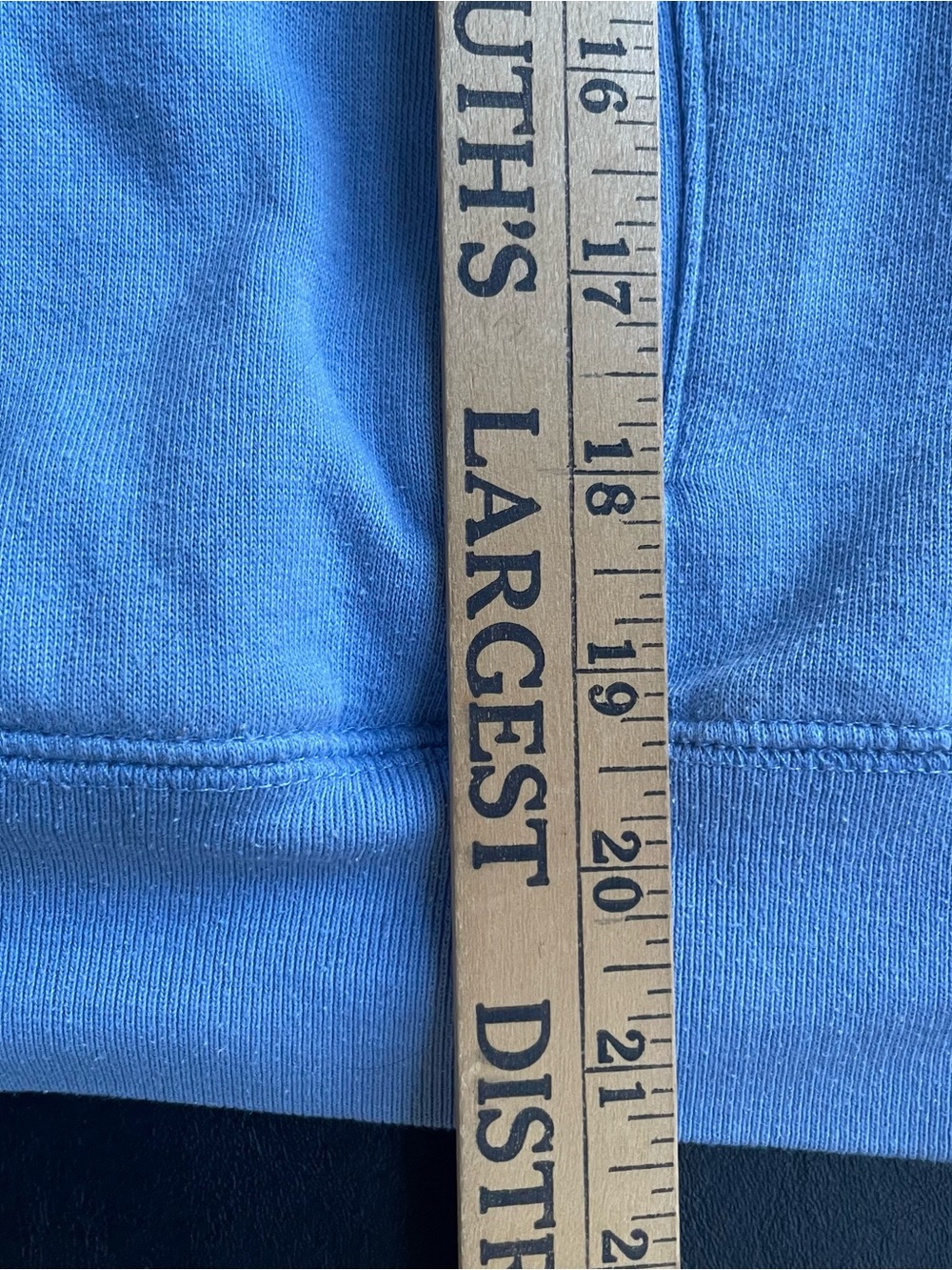 UNC Light Blue Quarter-Zip Pullover Sweatshirt - Picture 5 of 6